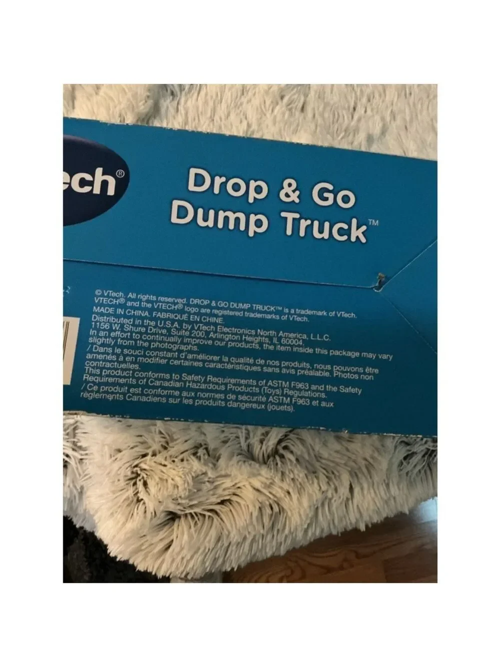 VTech Drop & Go Dump Truck Toddler Learning Toy New in Box